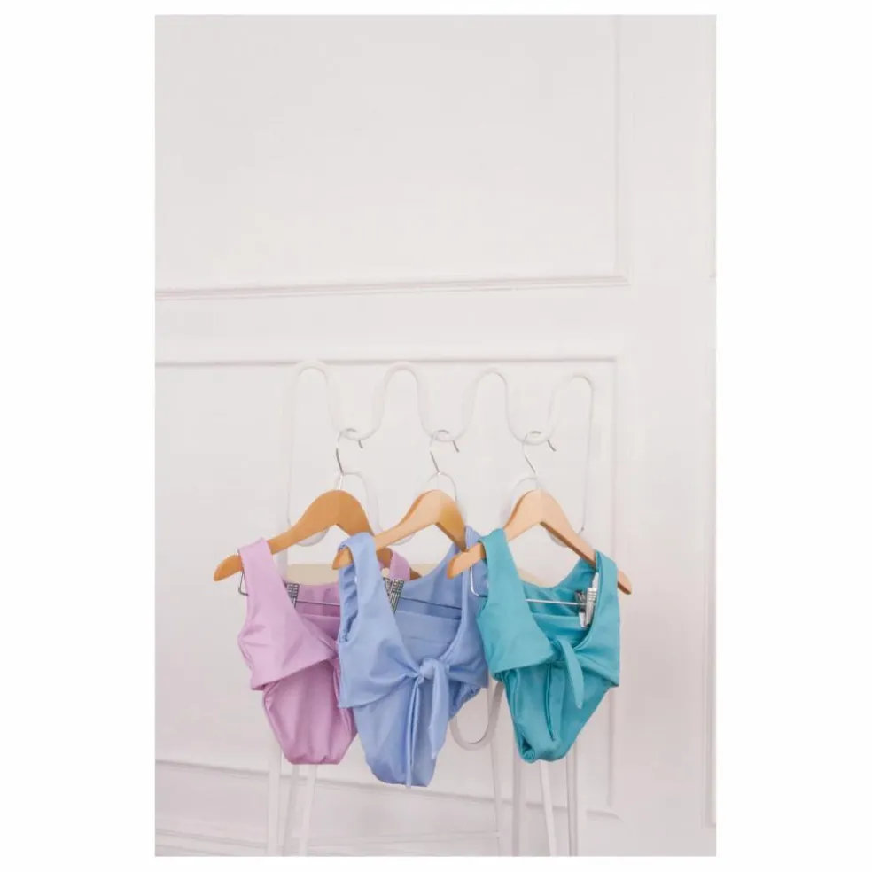 Maillot de Bain 2 pièces Matière Recyclée Arla | Bleu ciel