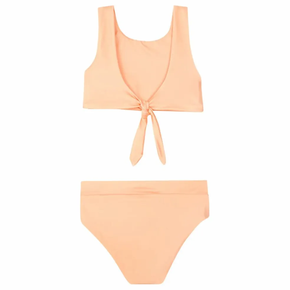 Maillot de Bain 2 pièces Matière Recyclée Arla | Abricot