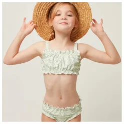 Maillot de Bain 2 Pièces Ruffle | Vert