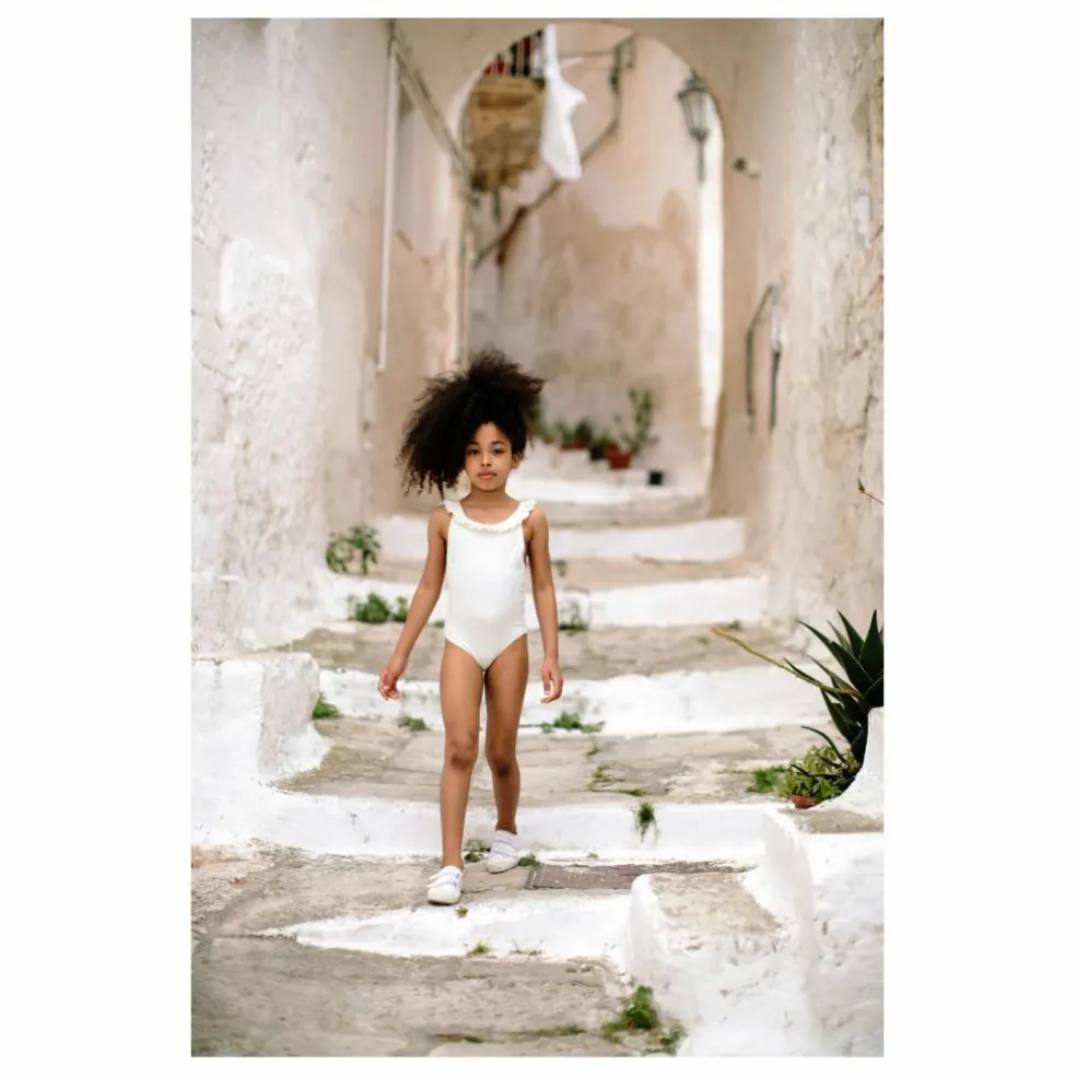 Maillot de Bain Alba | Blanc cassé
