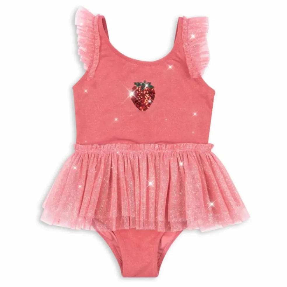 Maillot de Bain Amandine Lurex | Rose