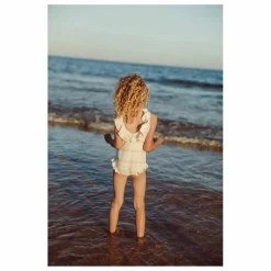 Maillot de Bain Andrea Positano Fibres Recyclées | Ecru