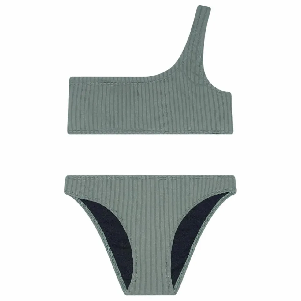 Maillot de Bain Asymétrique Bayle | Vert kaki clair