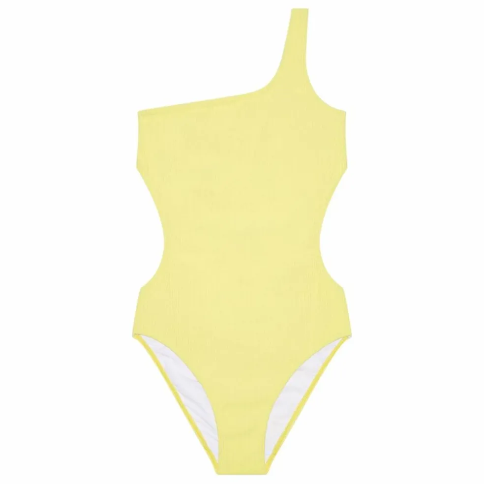 Maillot de Bain Asymétrique Sia | Jaune citron