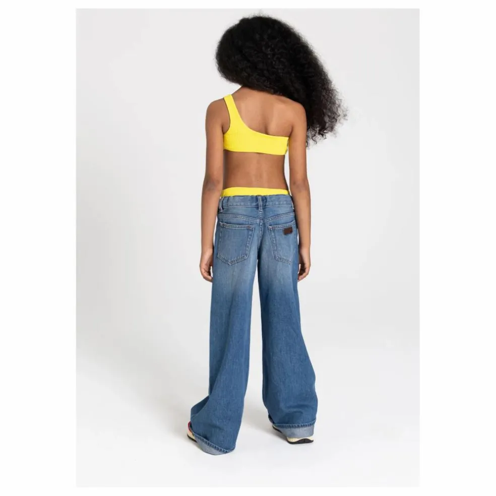 Maillot de Bain Asymétrique Sia | Jaune citron