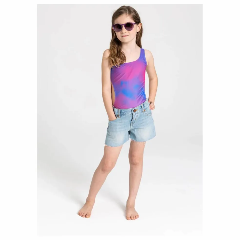 Maillot de Bain Asymétrique Sia | Rose fluo
