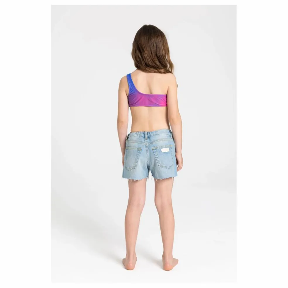 Maillot de Bain Asymétrique Sia | Rose fluo