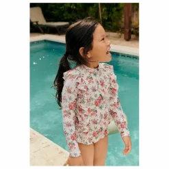 Maillot de Bain Aurélie Fibres Recyclées | Crème