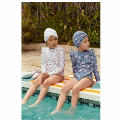 Maillot de Bain Aurélie Fibres Recyclées | Bleu