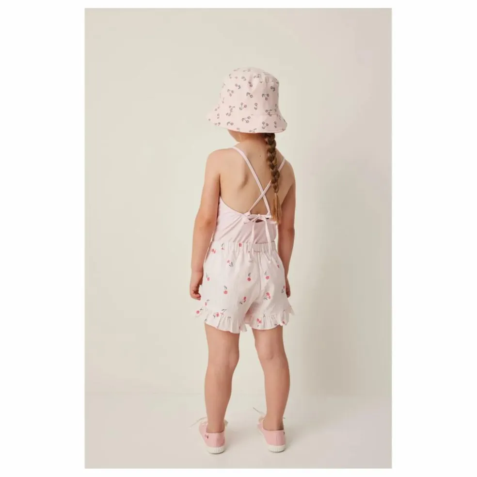 Maillot de bain Cerises | Rose pâle