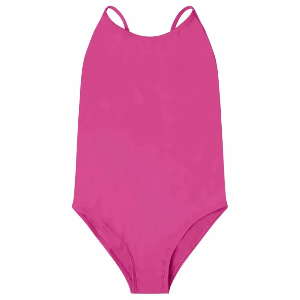 Maillot de Bain Fibres Recyclées | Rose fuschia