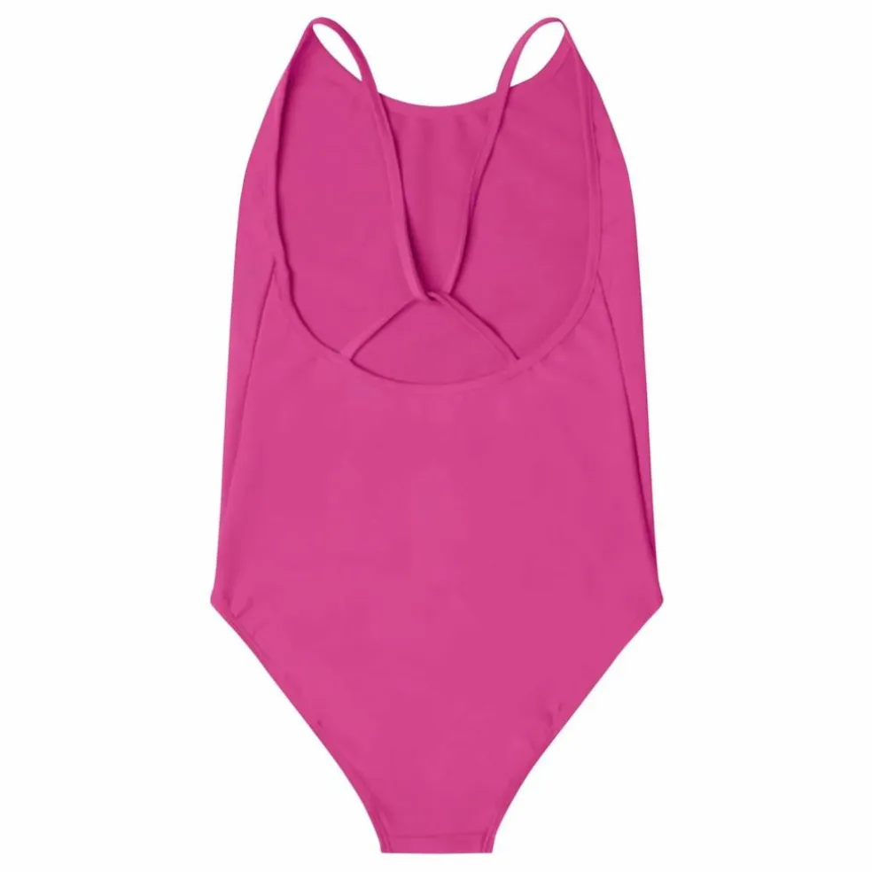 Maillot de Bain Fibres Recyclées | Rose fuschia