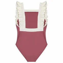 Maillot de Bain Lauren Fibres Recyclées | Pourpre