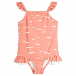 Maillot De Bain Mouettes Coton Bio | Rose