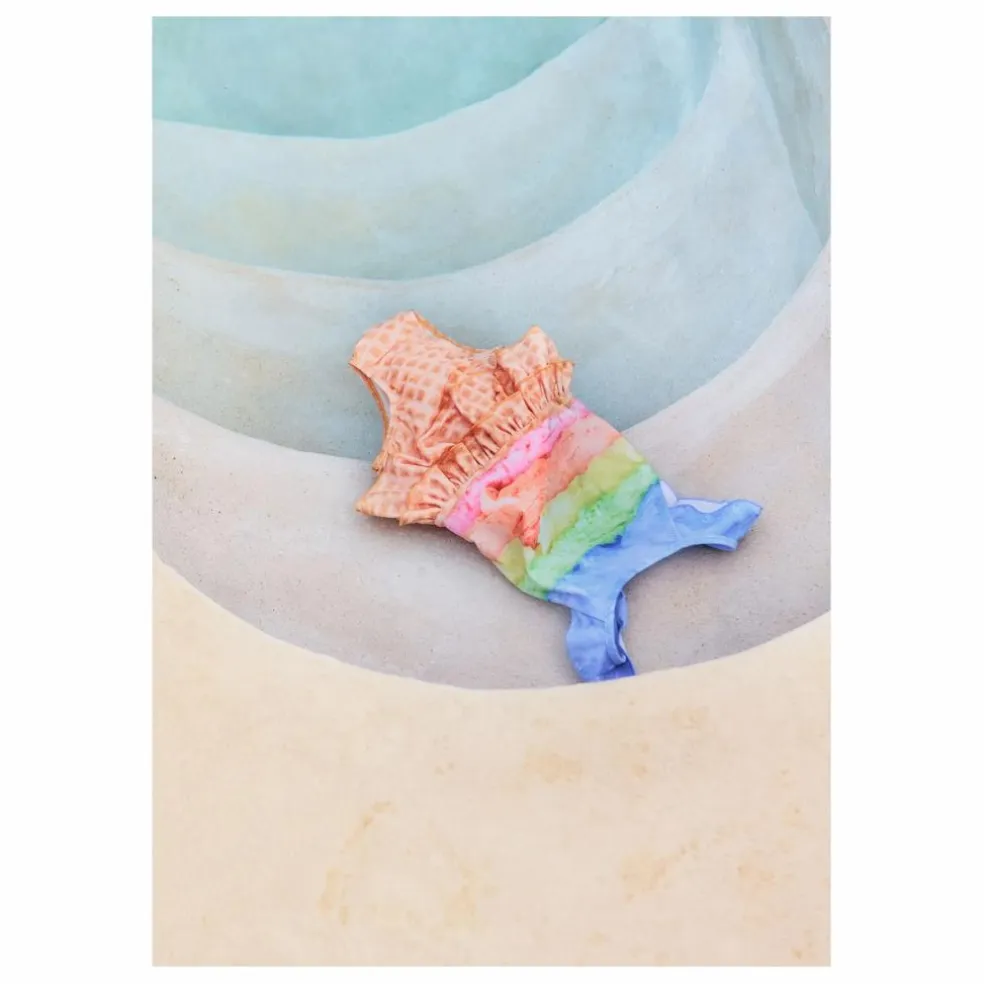 Maillot de Bain Nalani Cornet de Glace Fibres Recyclées | Camel