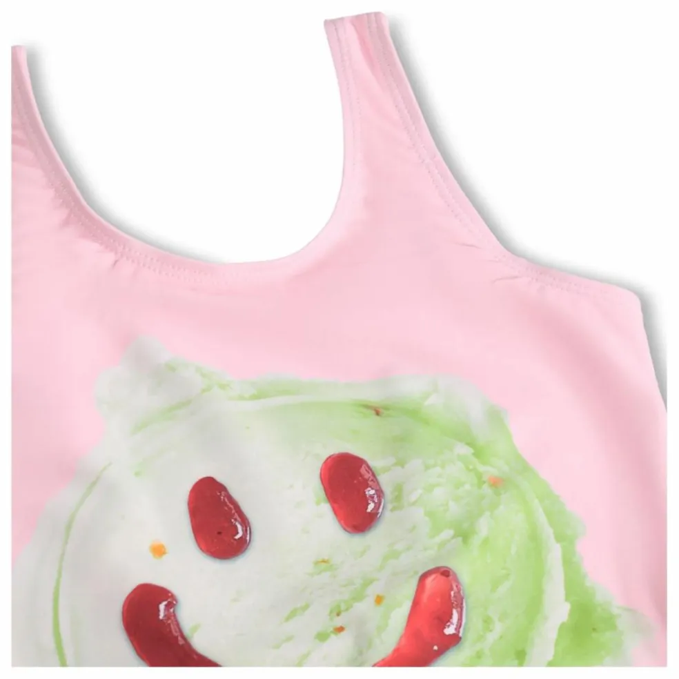 Maillot de Bain Nika Glace Fibres Recyclées | Rose