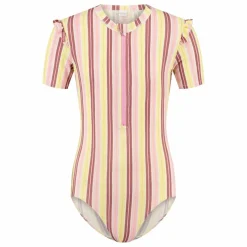 Maillot de Bain Rayé | Jaune pâle