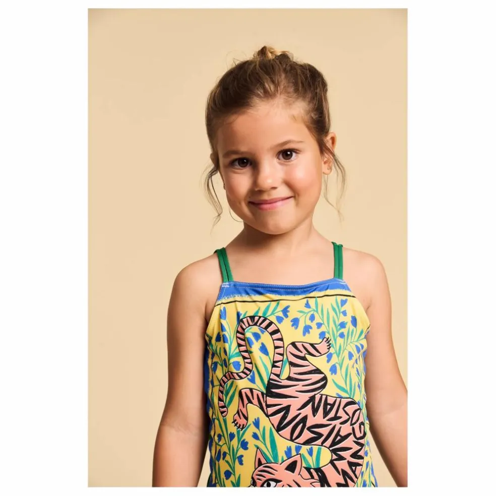 Maillot de Bain Tiger Fibres Recyclées | Vert