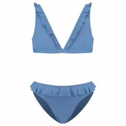 Maillot de Bain Volants | Bleu