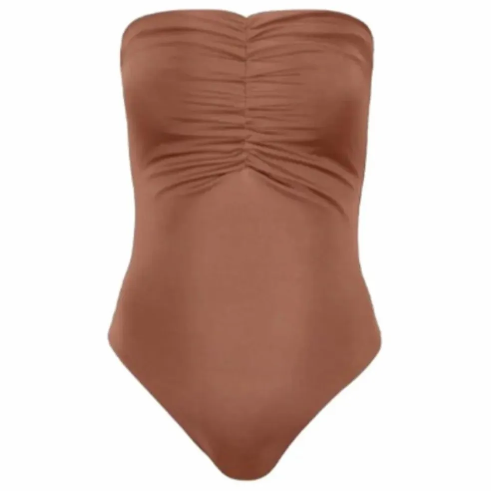 Maillot Une Pièce Le Bustier | Chocolat