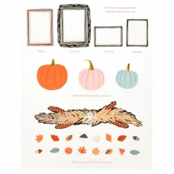 Maison Halloween en papier à décorer