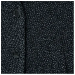 Manteau Court en Laine Recyclée | Gris chiné