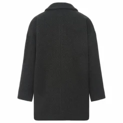 Manteau Court Laine Recyclée | Vert