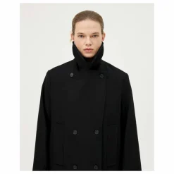 Manteau Dundee Laine et Cachemire Recyclé | Bleu nuit