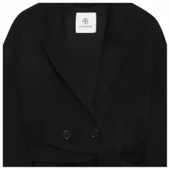 Manteau Dylan Laine et Cachemire | Noir