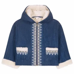 Manteau en Jean Melvette | Bleu