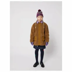 Manteau Façon Sherpa Fibres Recyclées | Marron