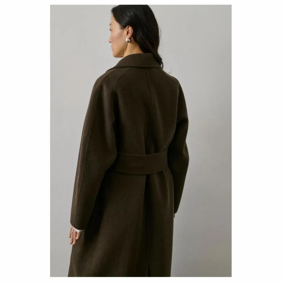 Manteau Harvard Laine | Brun kaki