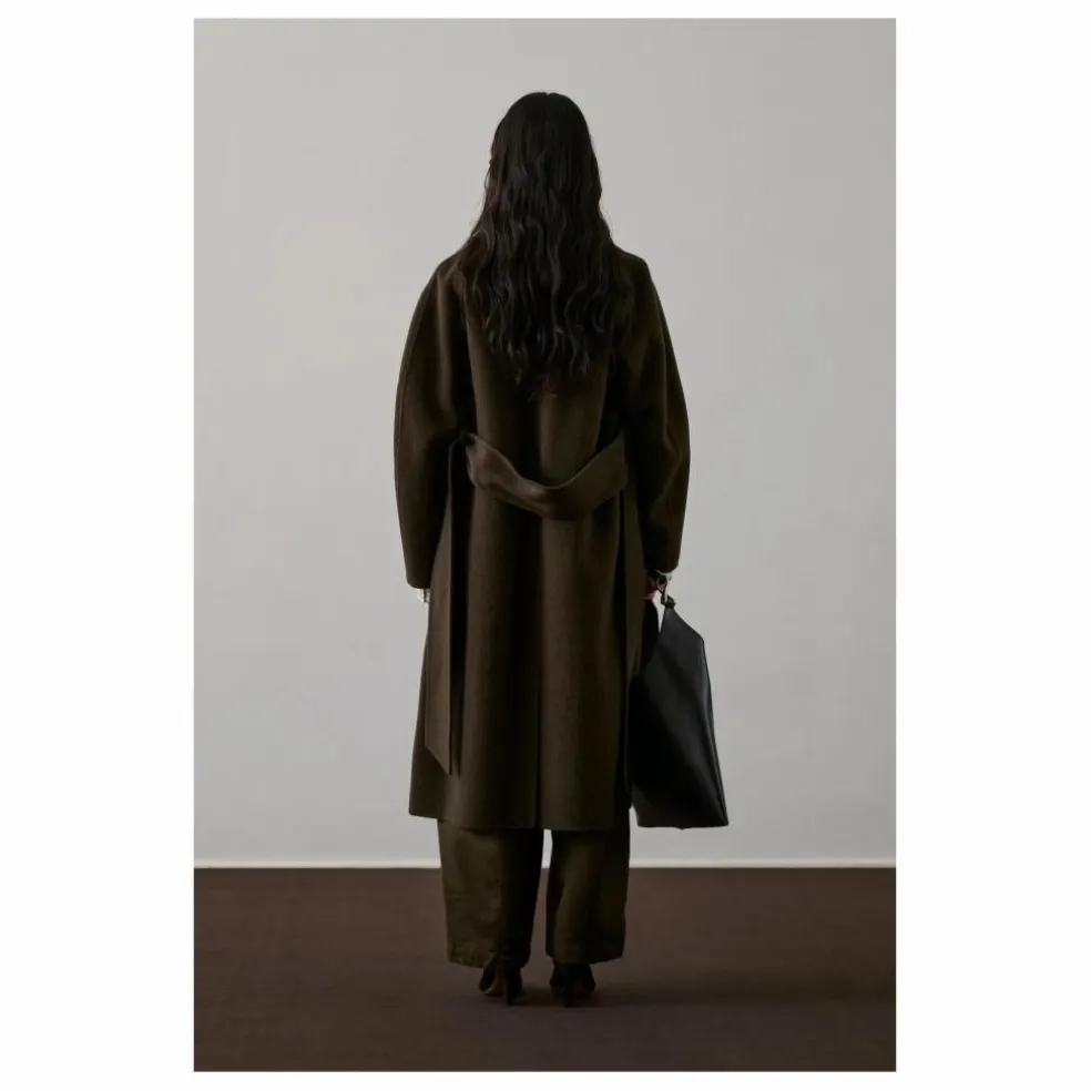 Manteau Harvard Laine | Brun kaki