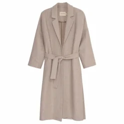 Manteau Kristine Laine Recyclée | Sable