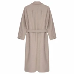 Manteau Kristine Laine Recyclée | Sable
