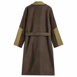 Manteau Long Laine - Collection Femme | Bleu nuit