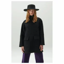 Manteau Moss Laine | Noir