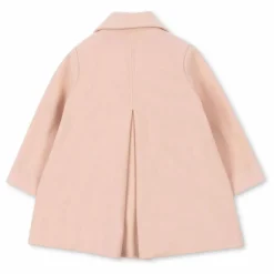 Manteau Novella Laine | Rose pêche