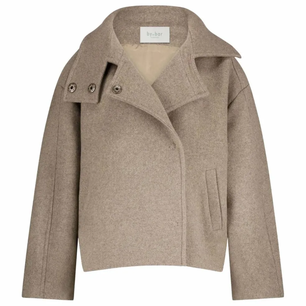 Manteau Rika Laine | Beige foncé