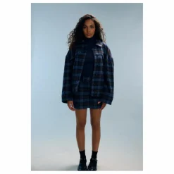 Manteau Tamar Carreaux | Marron