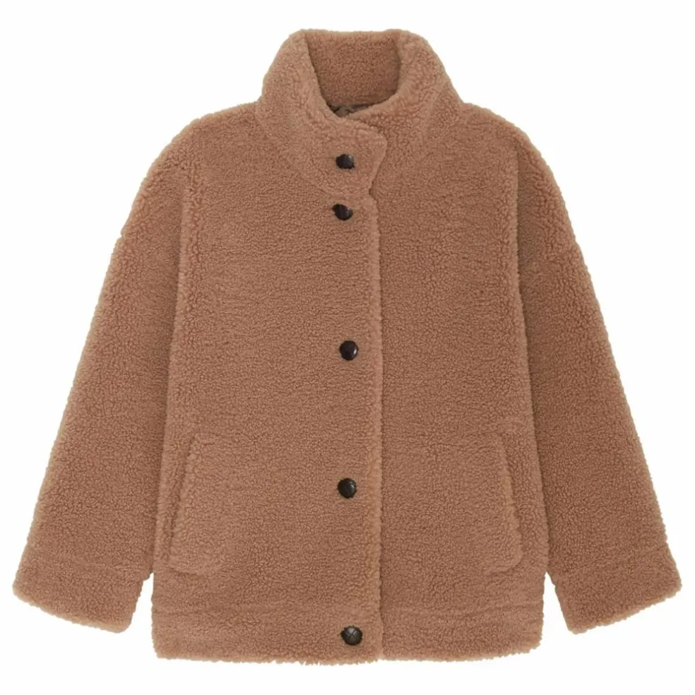 Manteau Valery Façon Fourrure | Beige