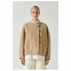 Manteau Windsor Laine | Beige chiné