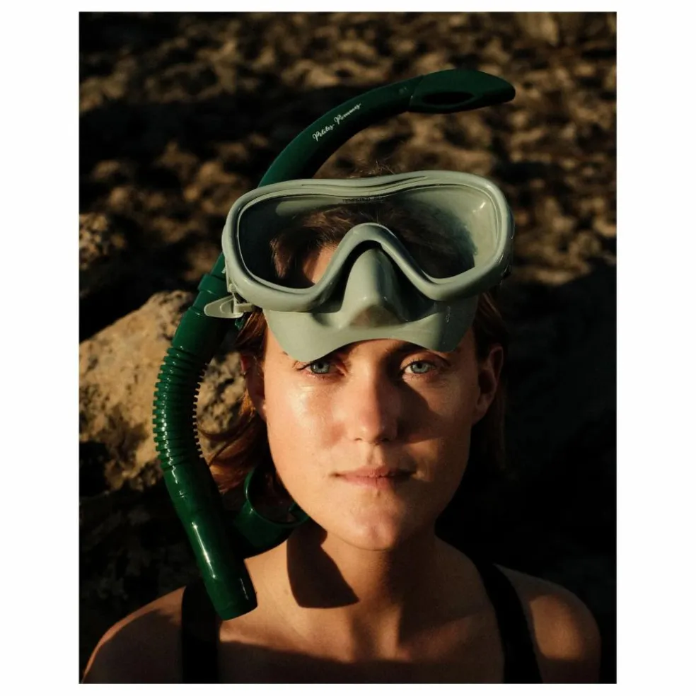 Masque de natation et tuba Ariel | Vert