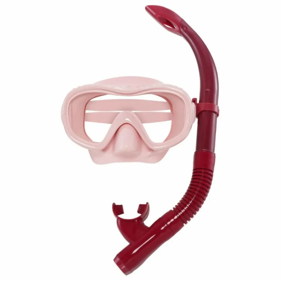 Masque de natation et tuba Ariel | Rose