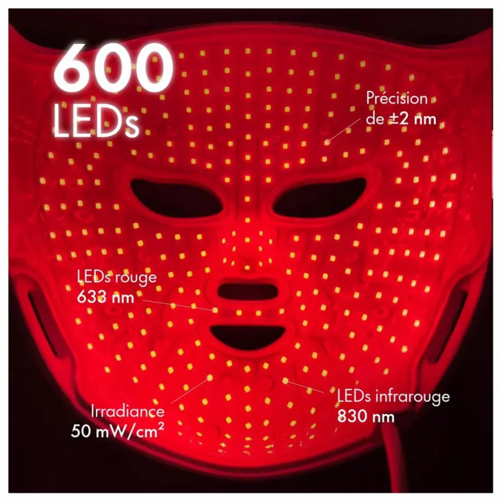 Masque LED visage Elite X600