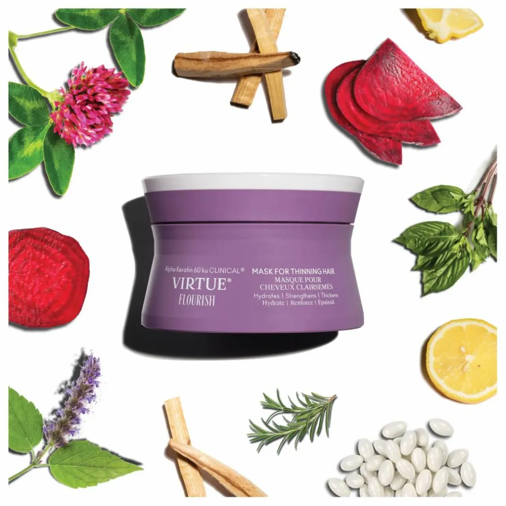 Masque pour cheveux clairsemés Flourish - 150 ml