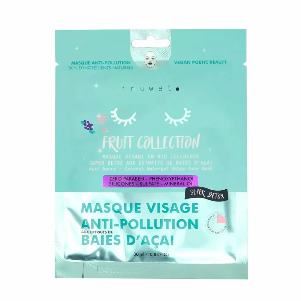 Masque visage détox Baies d'acai
