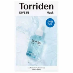 Masque visage en tissu à l'acide hyaluronique Dive In