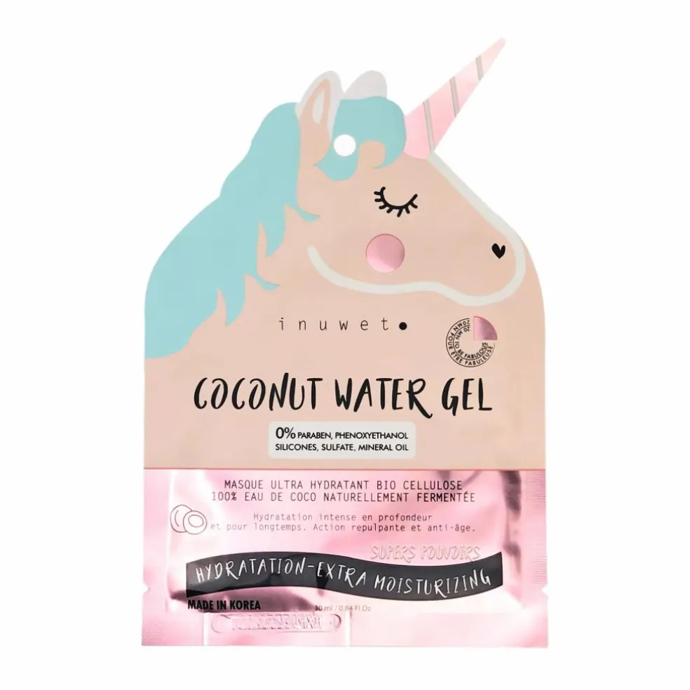 Masque visage hydratant en bio cellulose