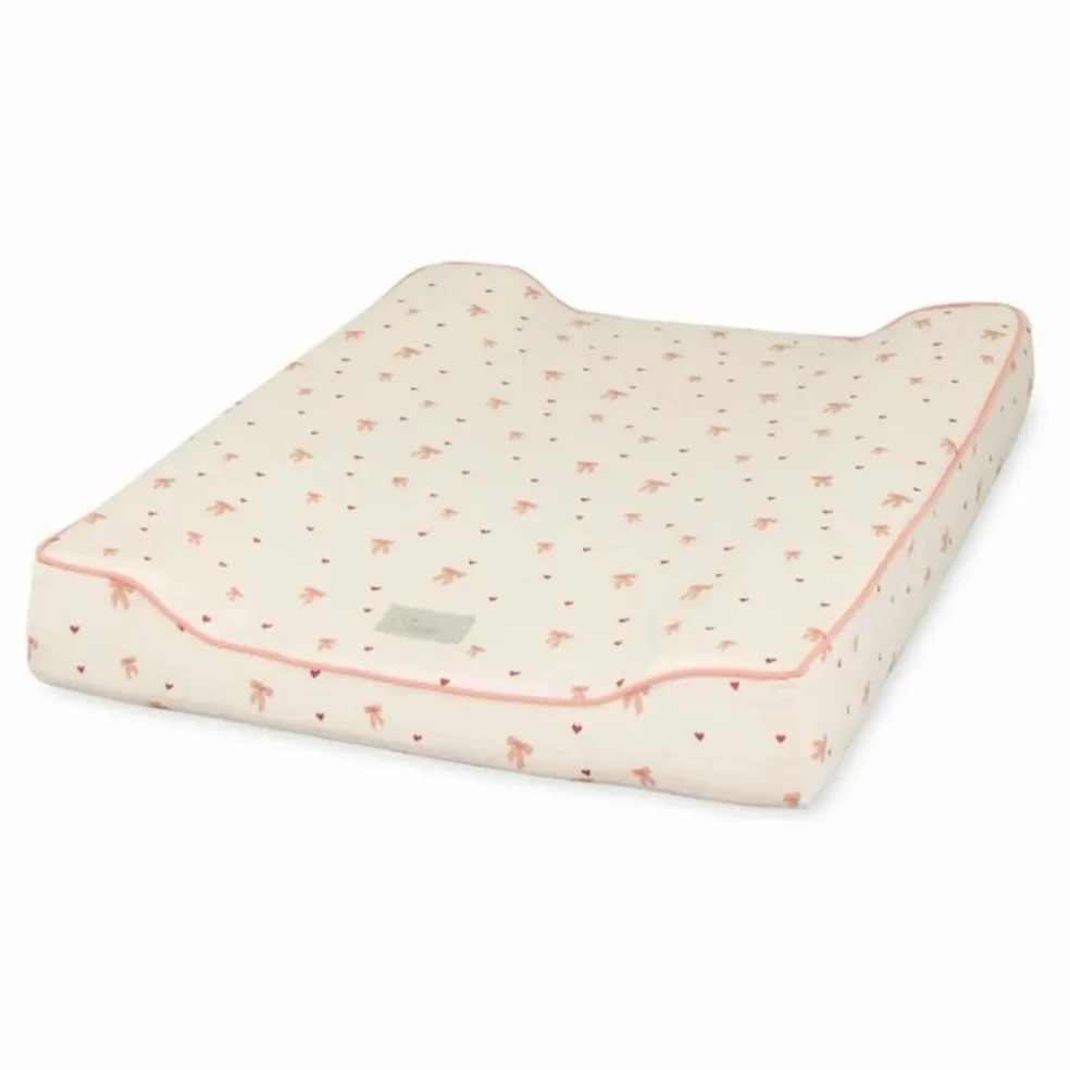Matelas à langer Bows | Rose
